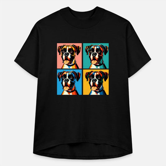 Pop Boxer Dog Portrait - Pet Portrait