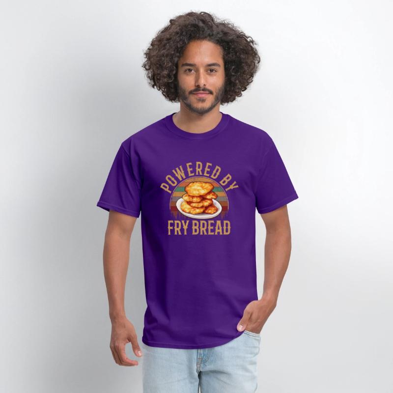 Powered by fry Bread Funny Native American
