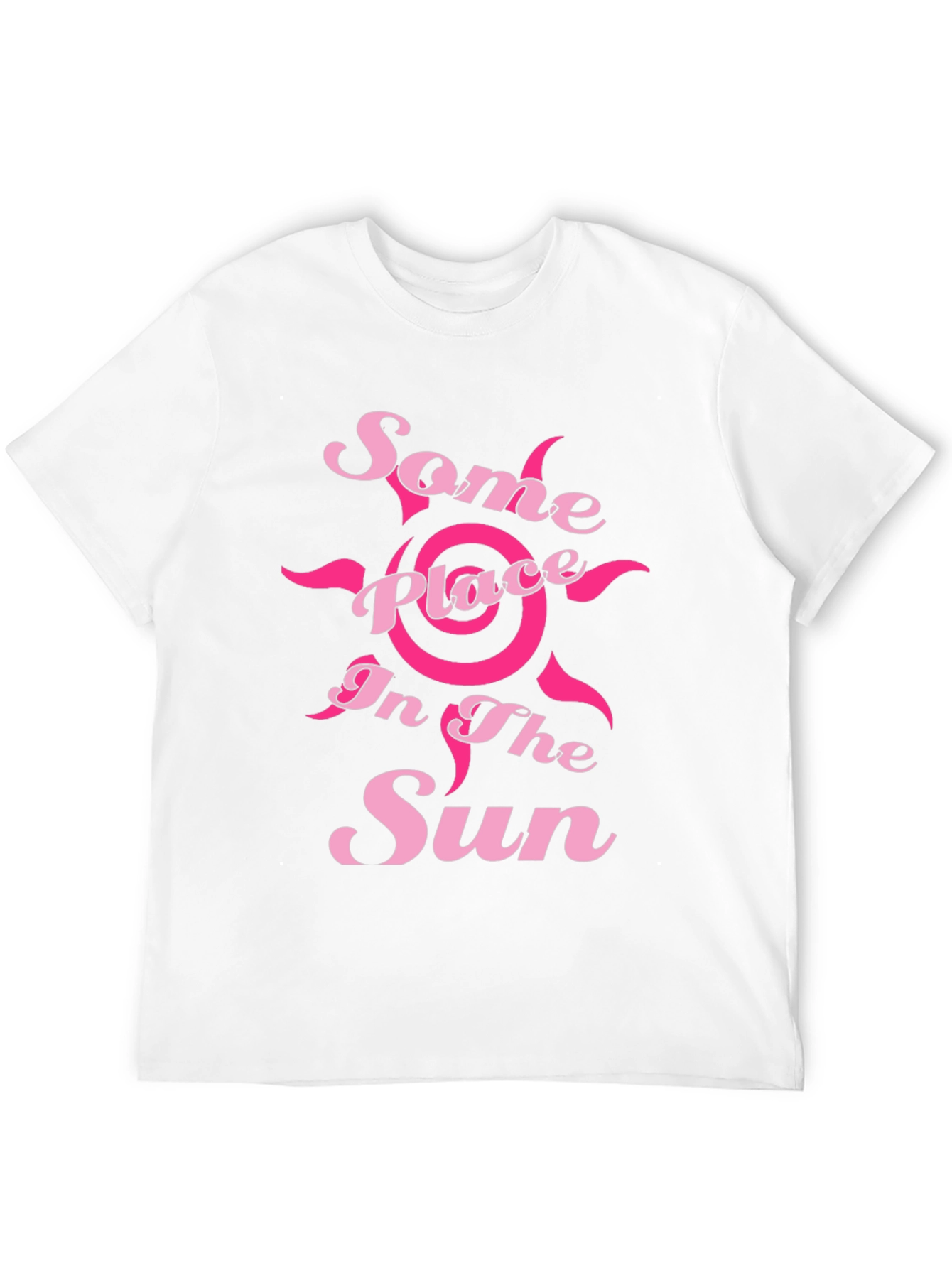 Some Place in the Sun Black Graphic Tee