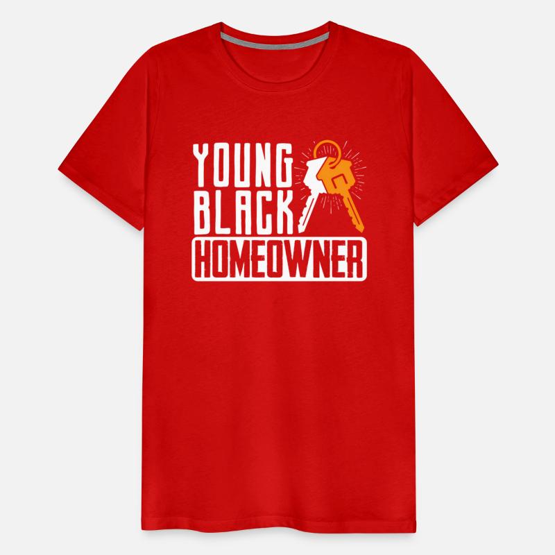 Proud New House Young Black Homeowner Housewarming