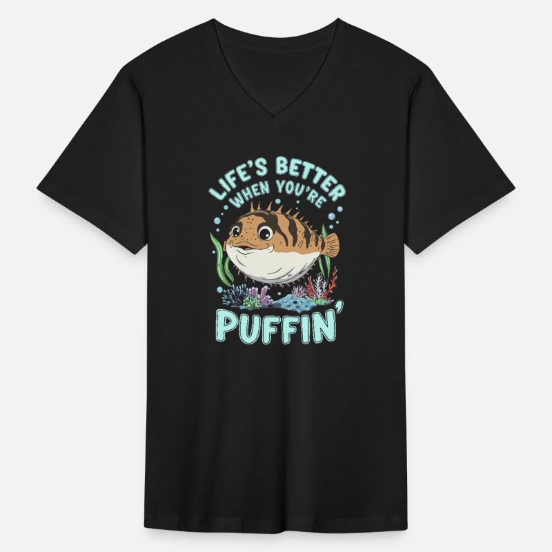 Pufferfish Marine Life Enthusiasts Quirky Ocean