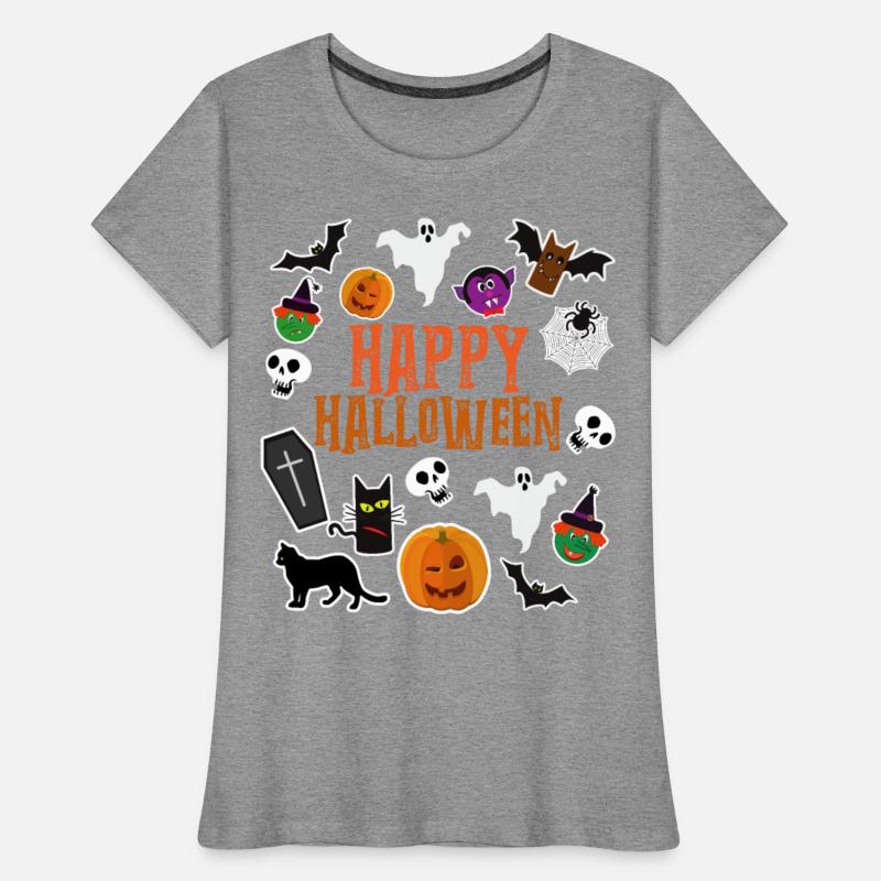 Pumpkin Lantern Skull Ghost Happy Halloween