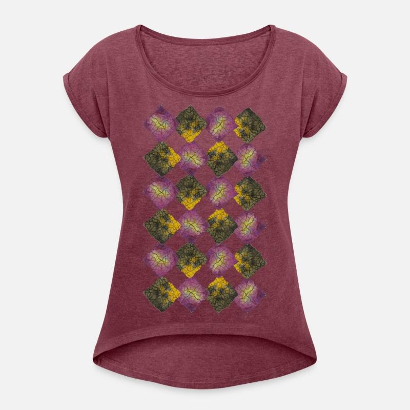 Purple Mosaic Rhombuses.