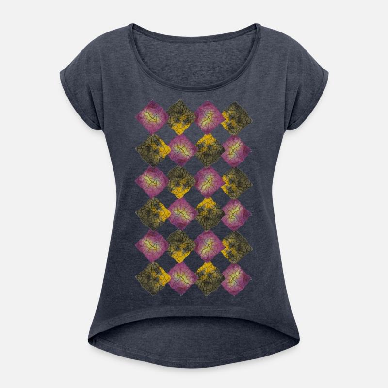 Purple Mosaic Rhombuses.