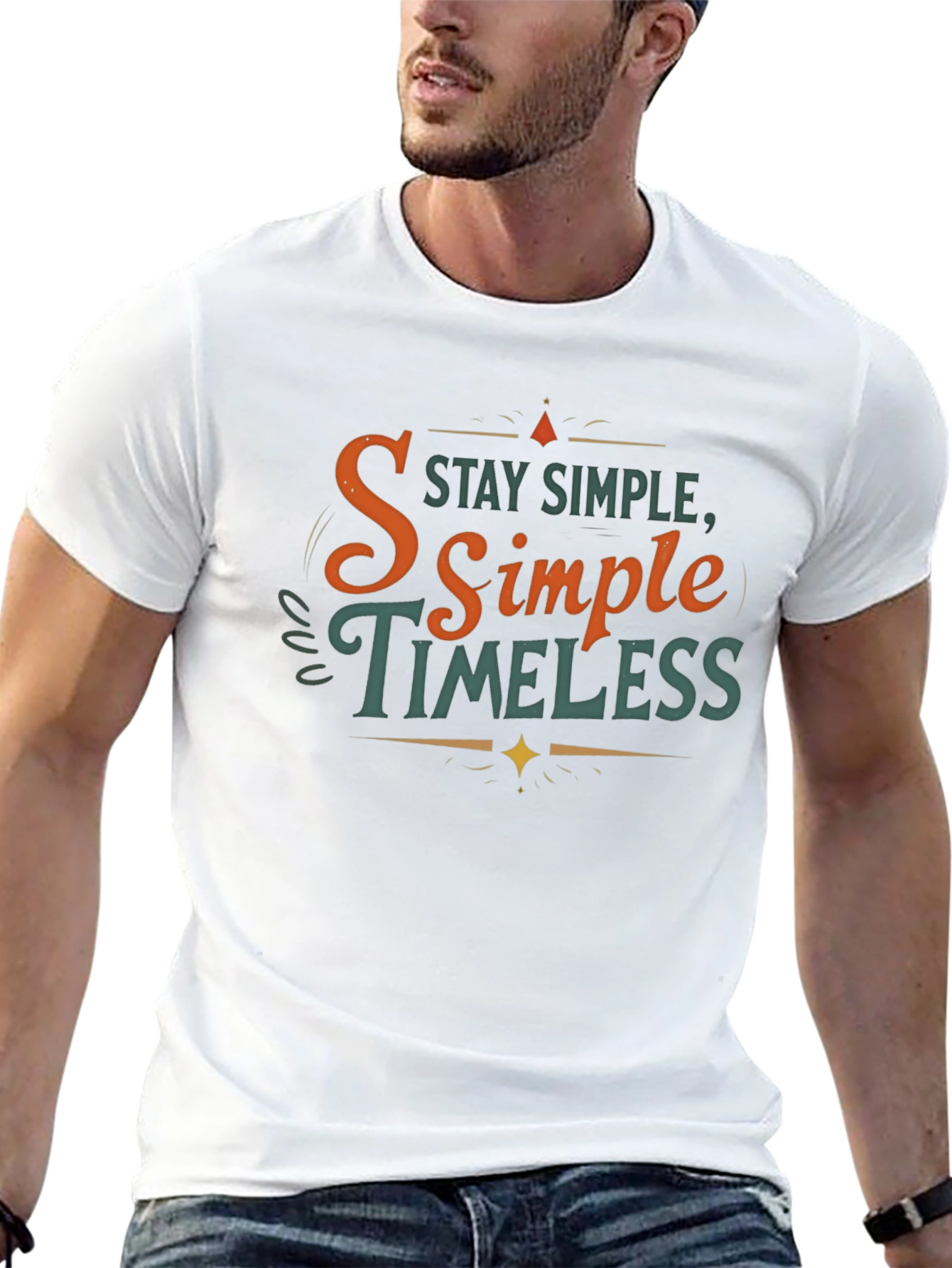 Stay Simple Timeless Graphic Tee