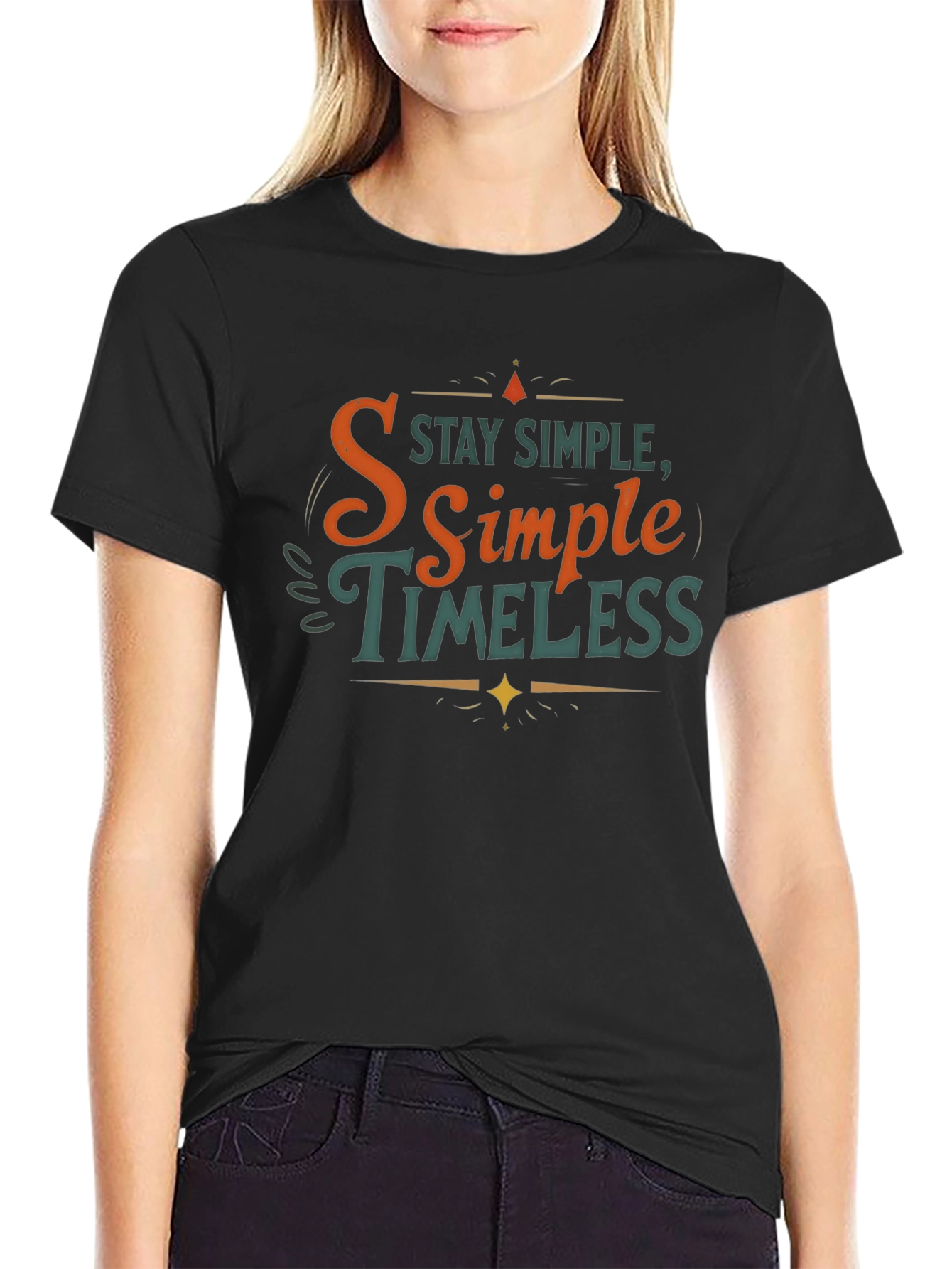 Stay Simple Timeless Graphic Tee