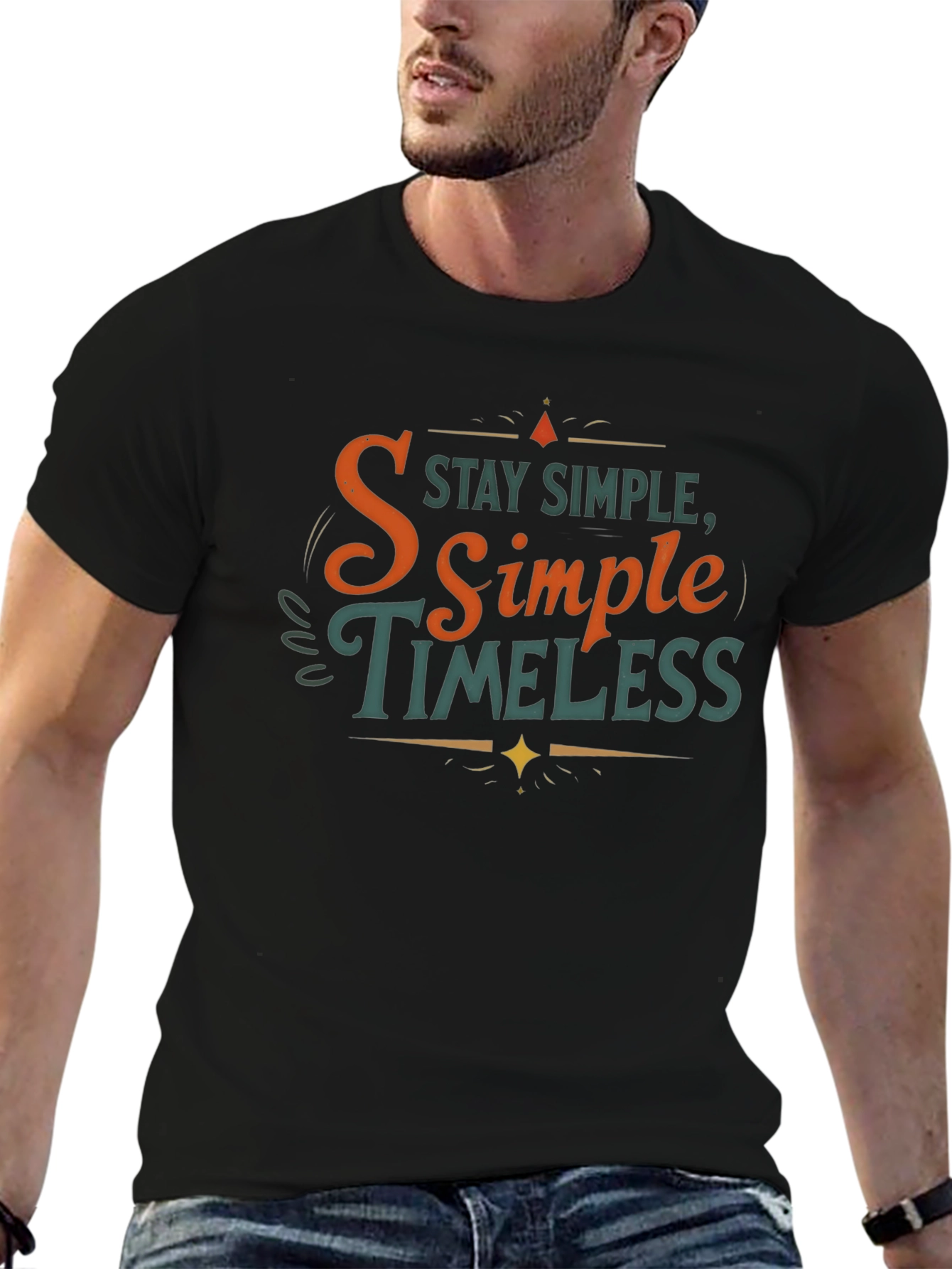 Stay Simple Timeless Graphic Tee