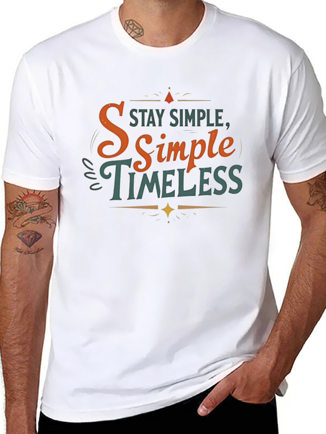 Stay Simple Timeless Graphic Tee