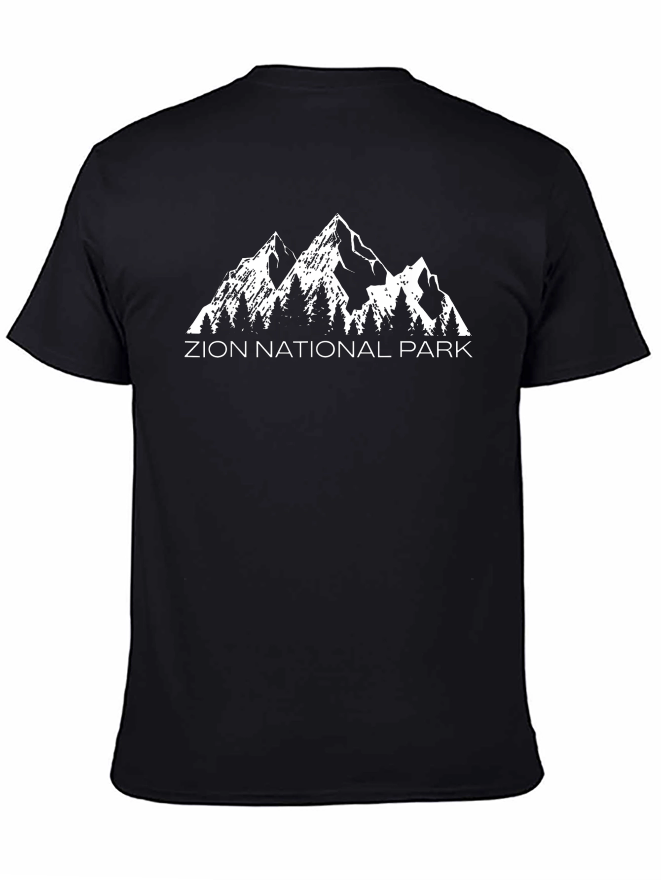 Zion National Park Black T-Shirt - Nature & Adventure