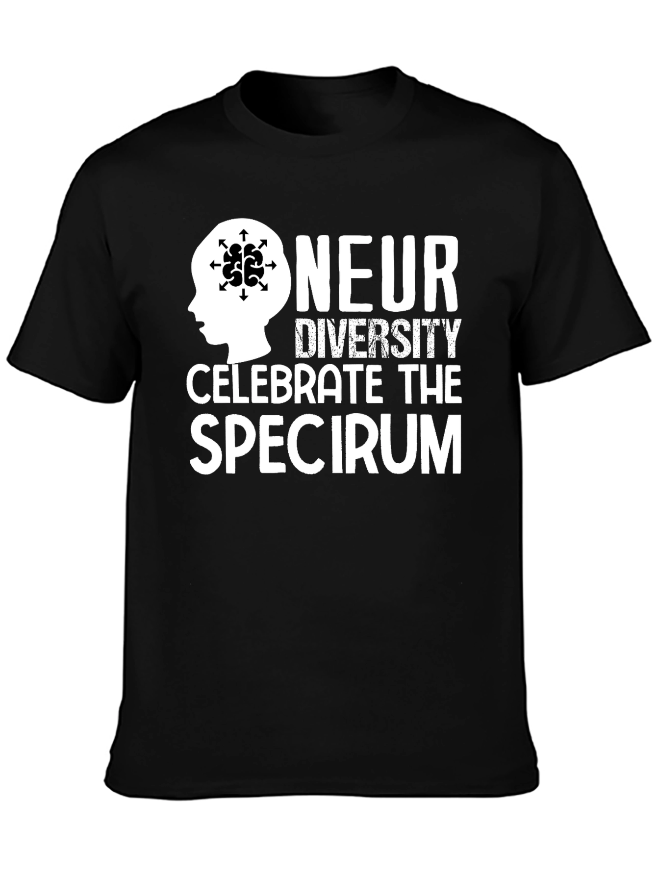Neurodiversity Celebrate the Spectrum Graphic Tee