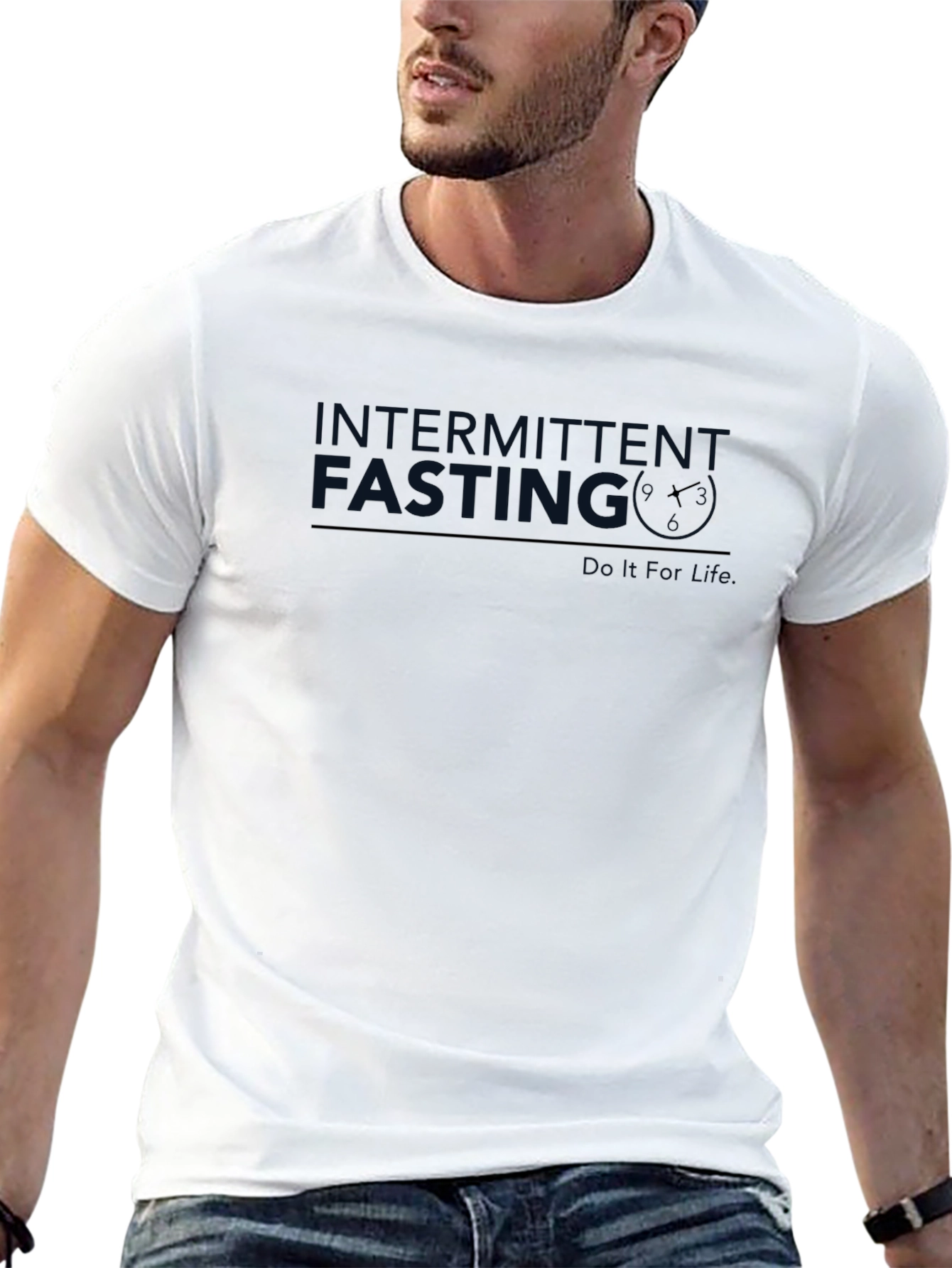 Intermittent Fasting T-Shirt - Black