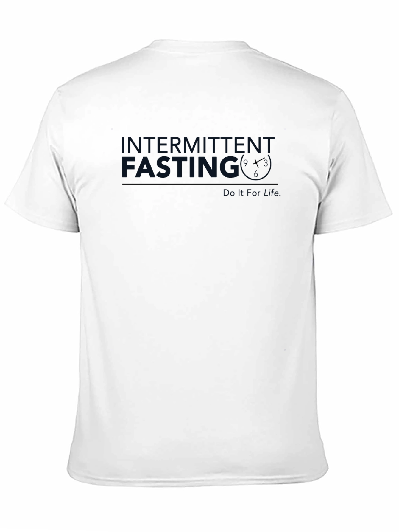 Intermittent Fasting T-Shirt - Black