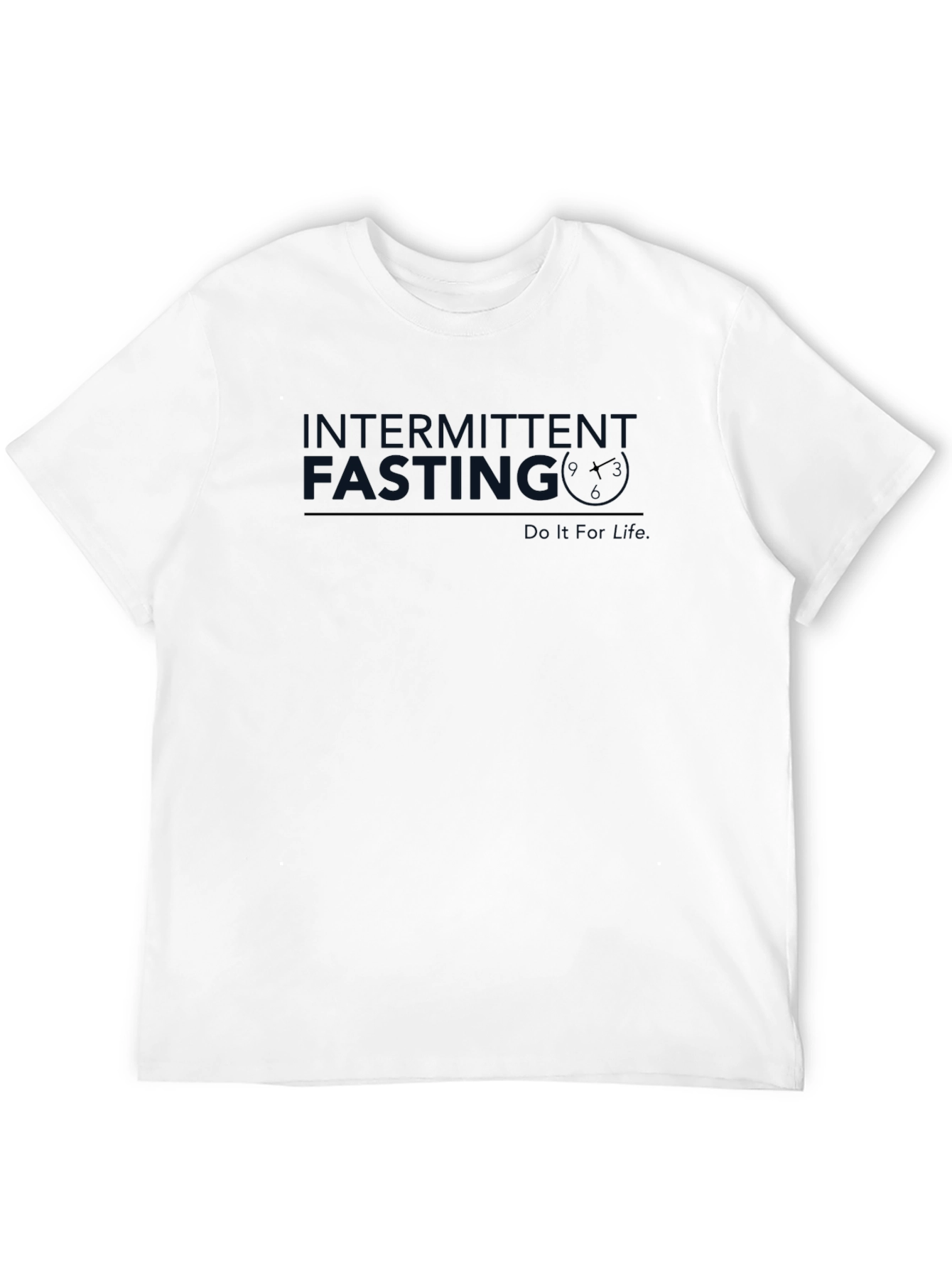 Intermittent Fasting T-Shirt - Black