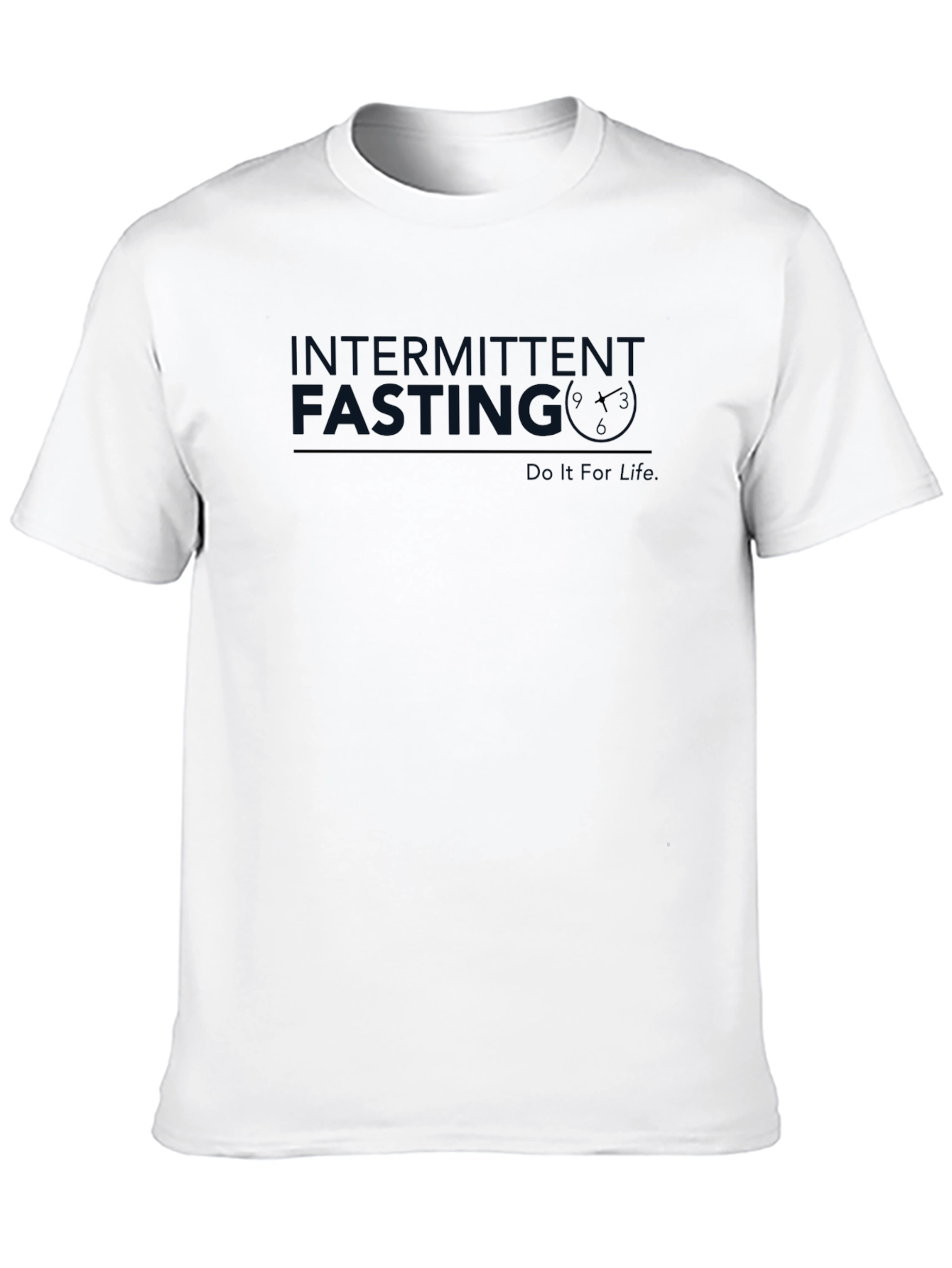 Intermittent Fasting T-Shirt - Black