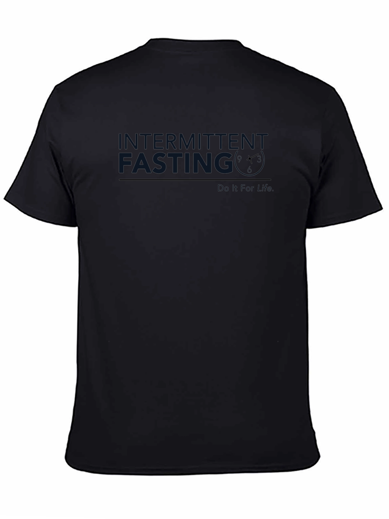 Intermittent Fasting T-Shirt - Black