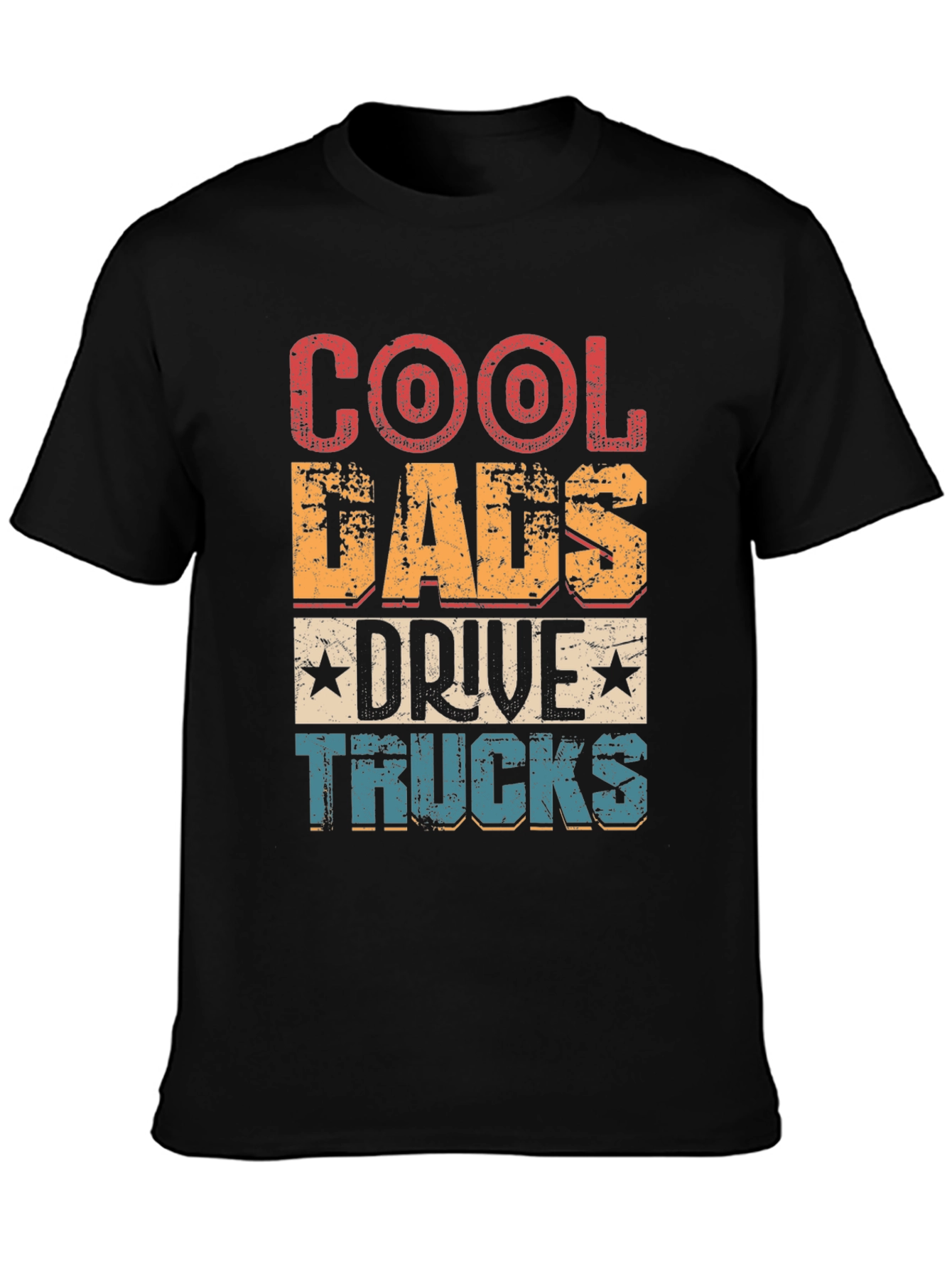 Cool Dads Drive Trucks Graphic Tee