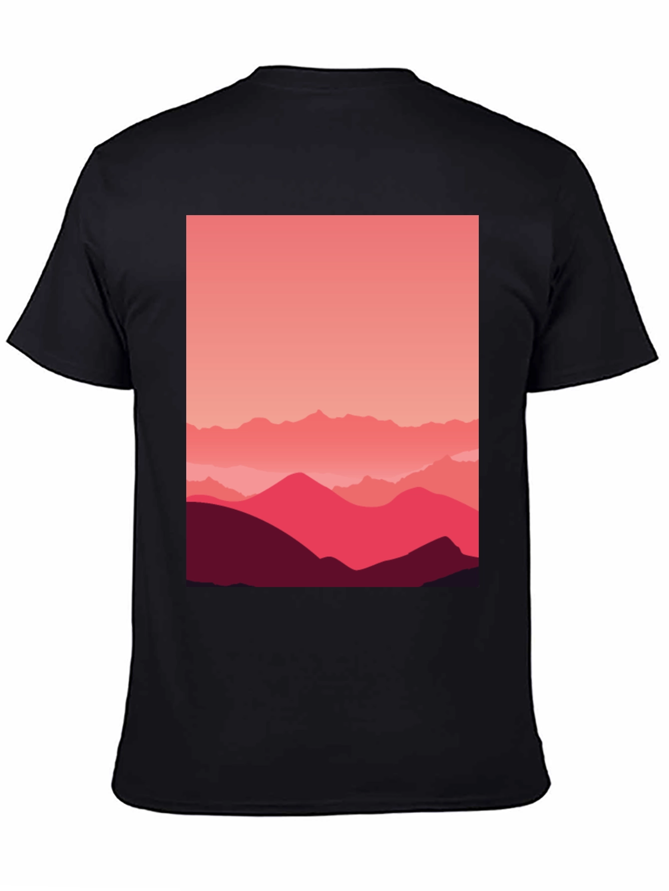 Mountains Graphic Tee - Modern Design