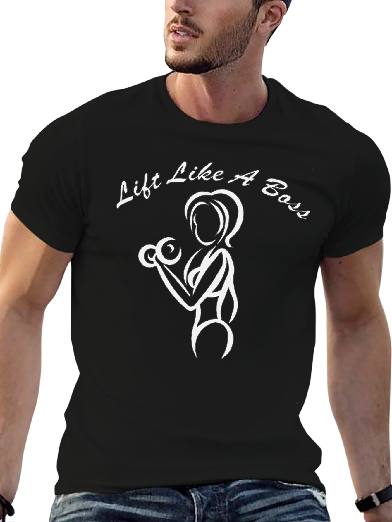 Lift Like A Boss T-Shirt - Womens Fitness Tee