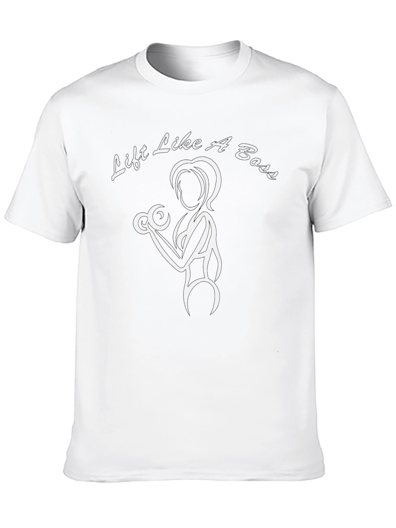Lift Like A Boss T-Shirt - Womens Fitness Tee