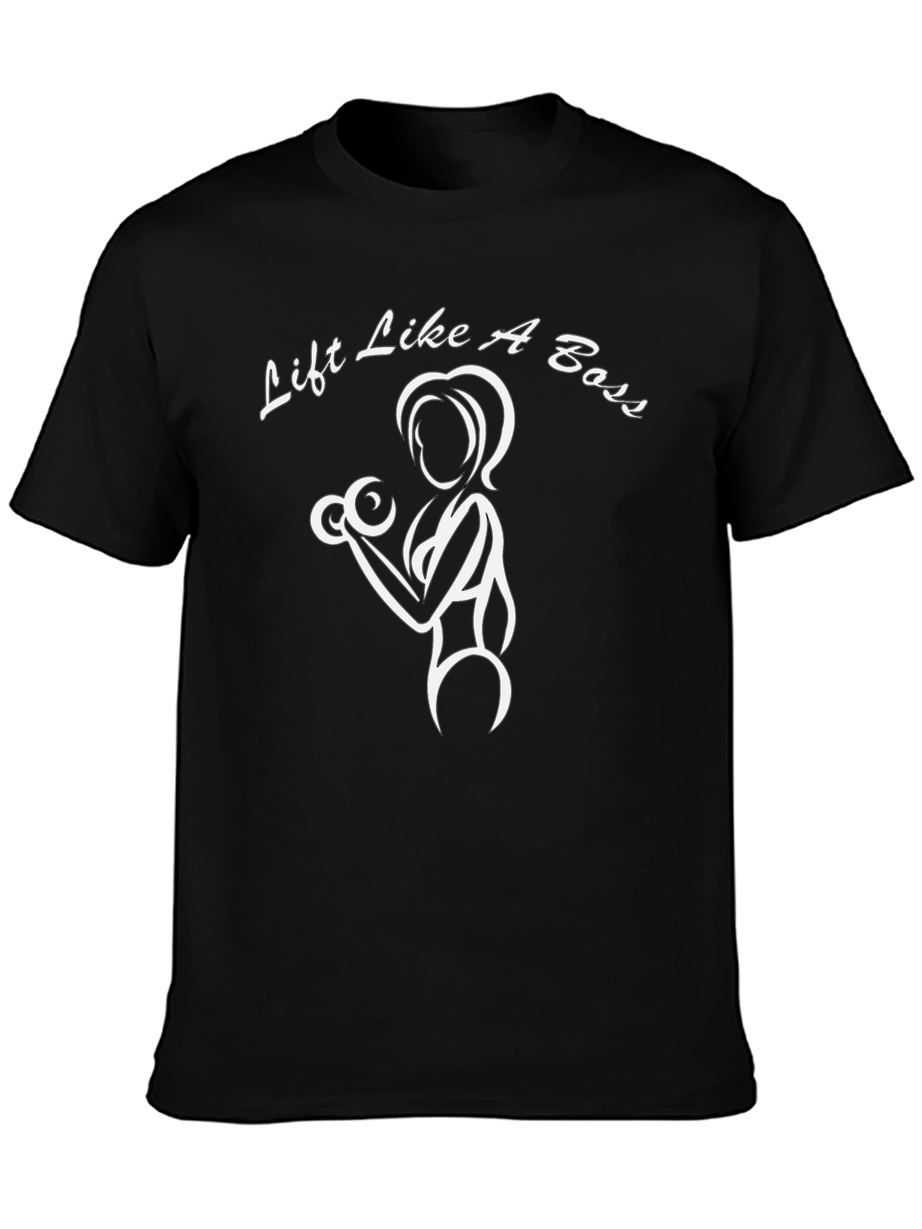 Lift Like A Boss T-Shirt - Womens Fitness Tee