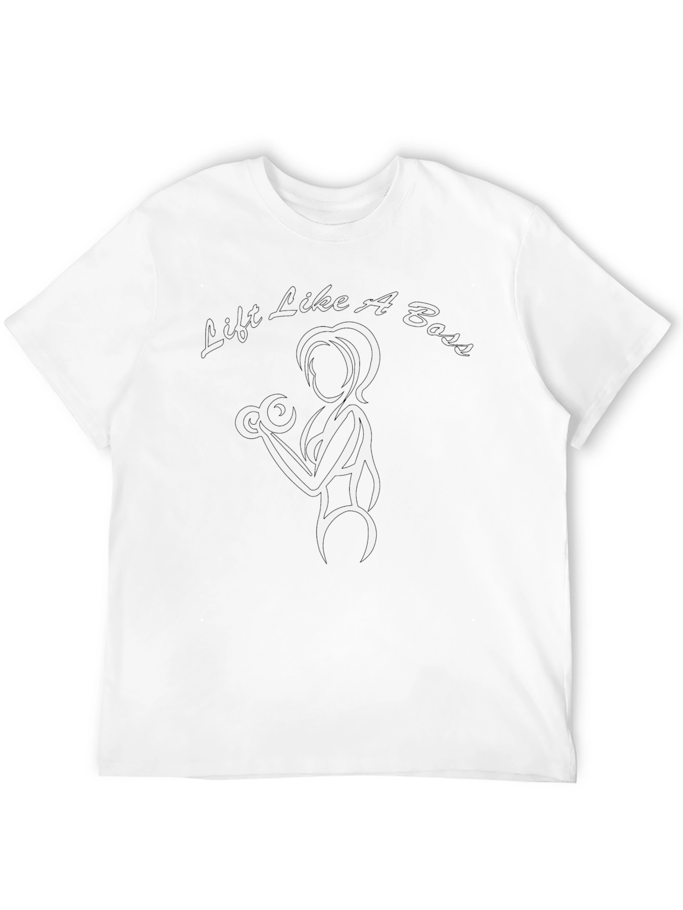 Lift Like A Boss T-Shirt - Womens Fitness Tee