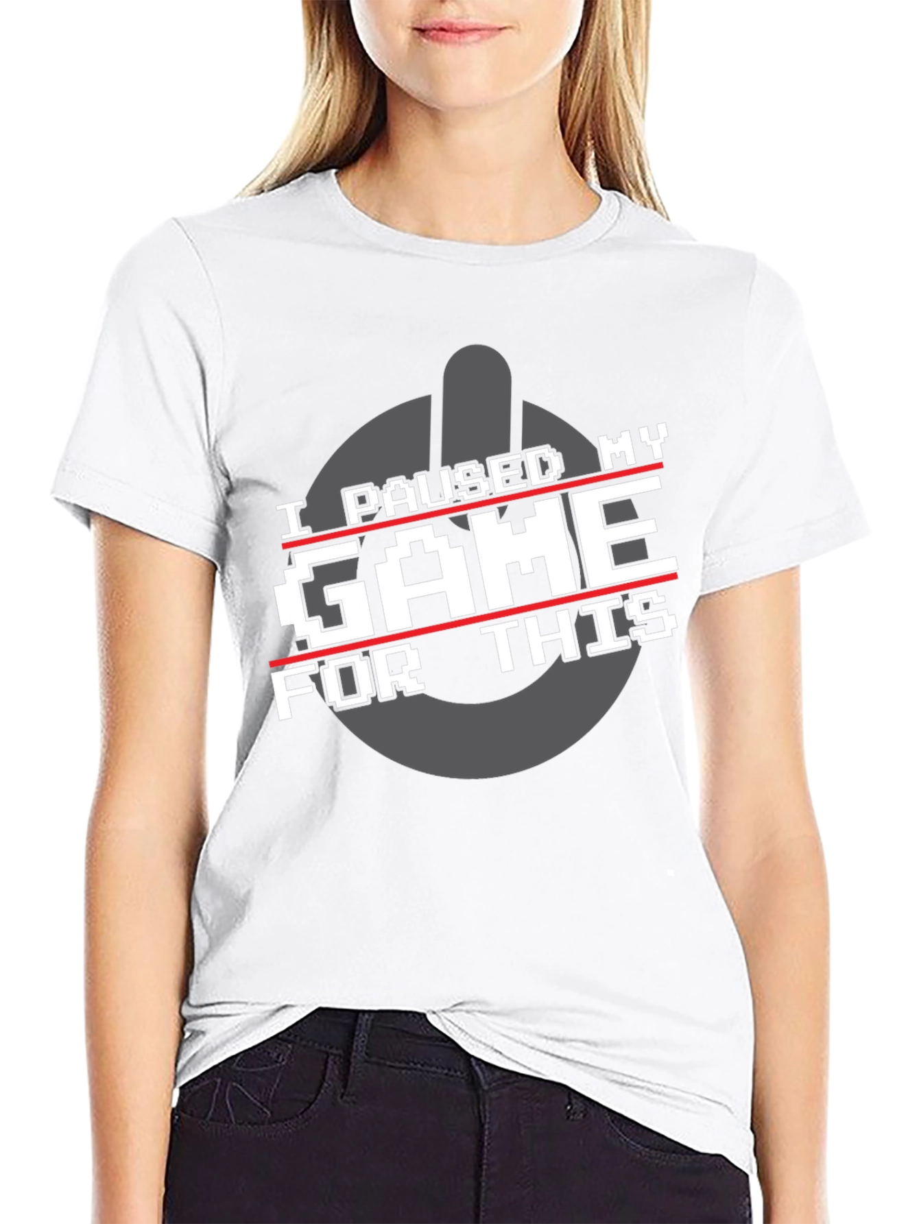 I Paused My Game For This Graphic T-Shirt
