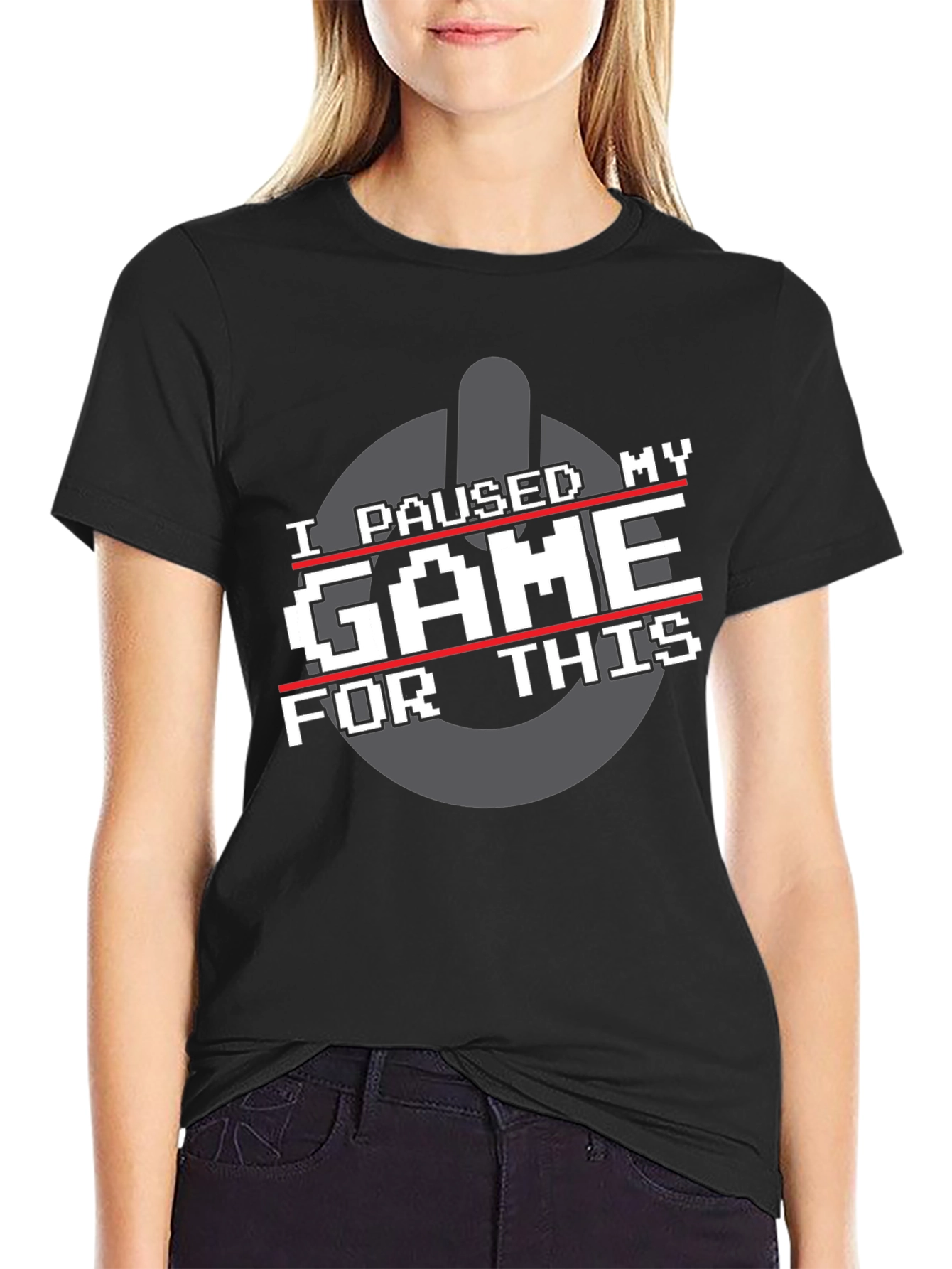 I Paused My Game For This Graphic T-Shirt