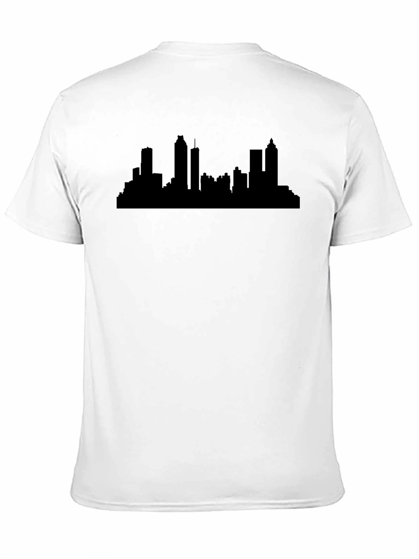Atlanta Skyline Black T-Shirt