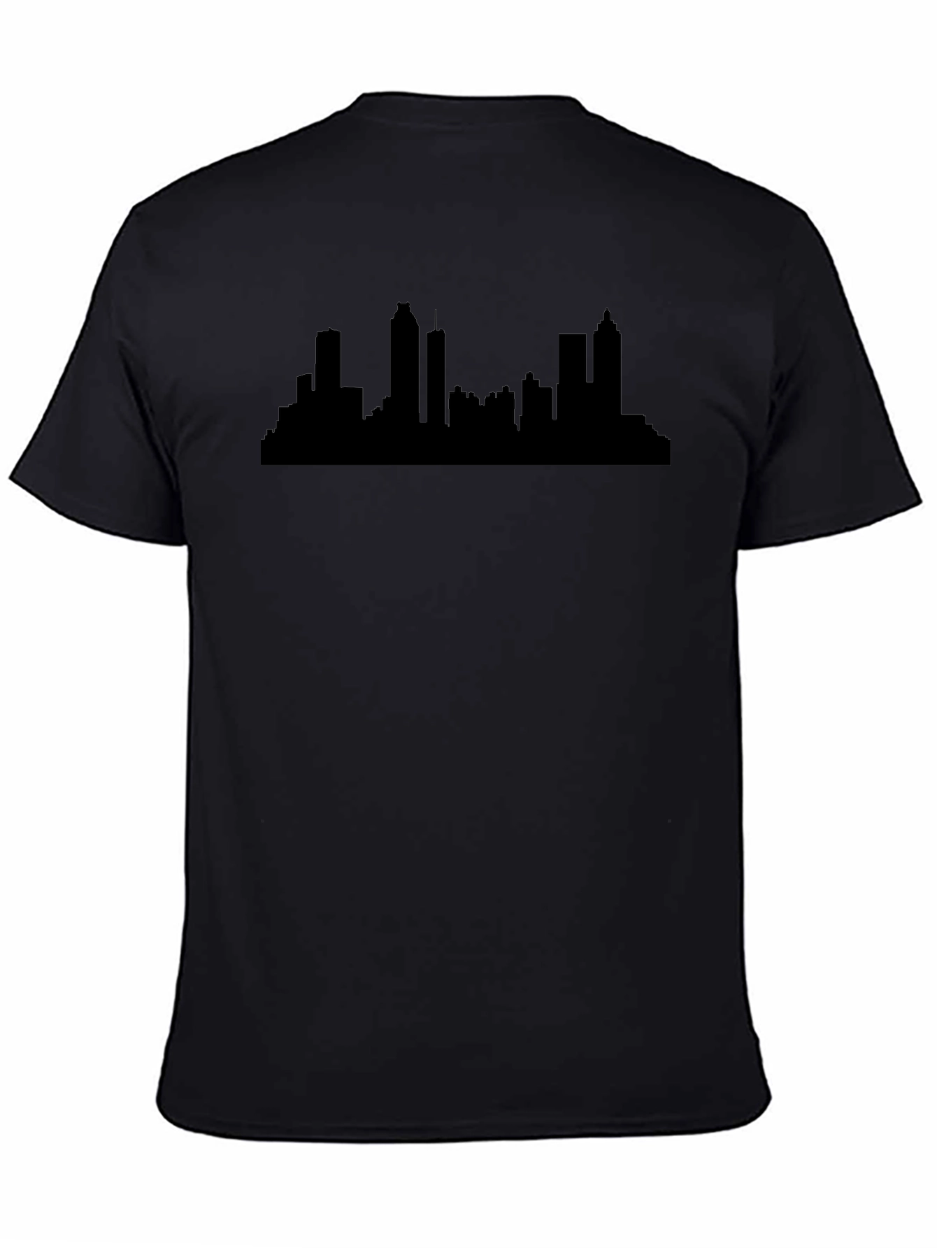 Atlanta Skyline Black T-Shirt
