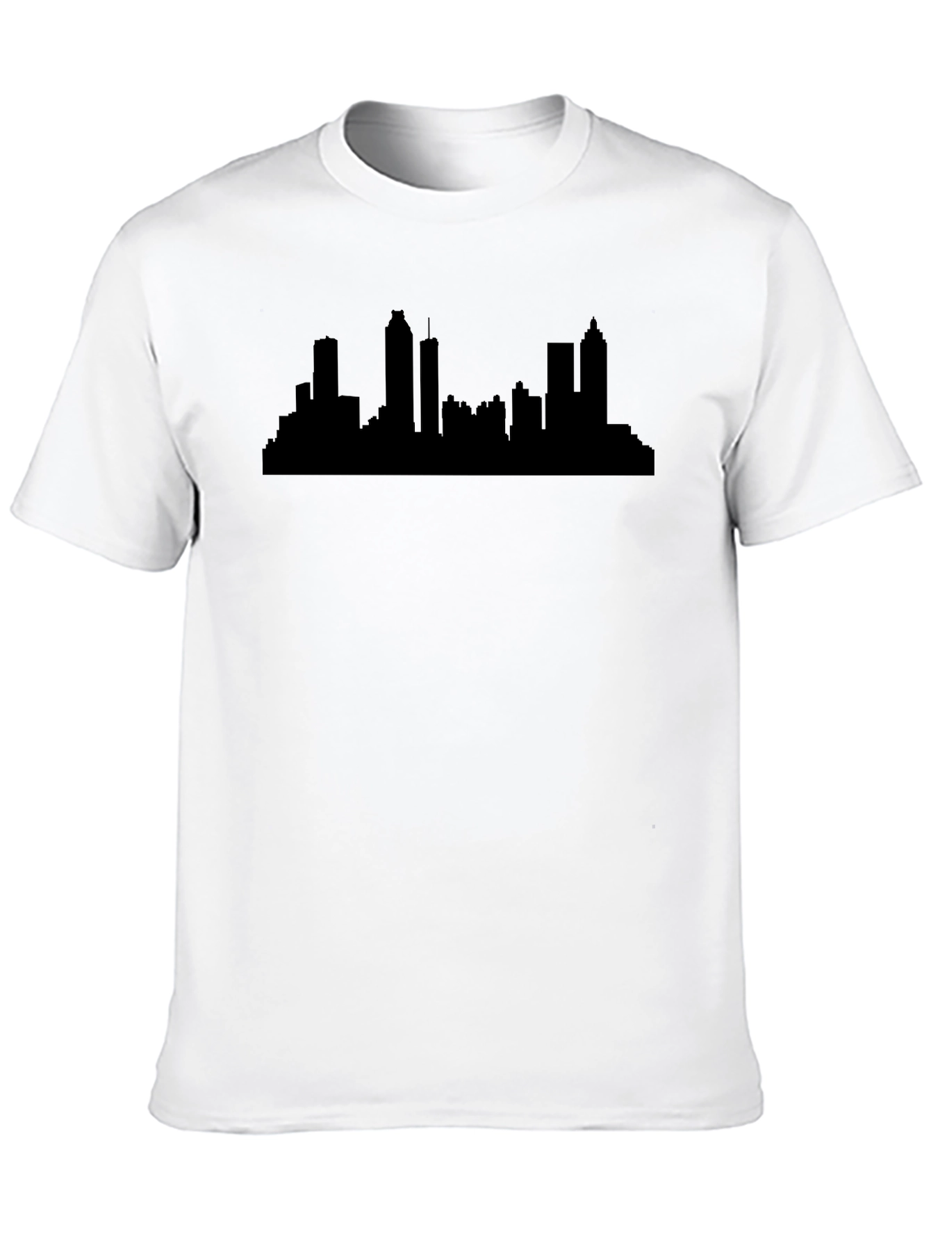 Atlanta Skyline Black T-Shirt