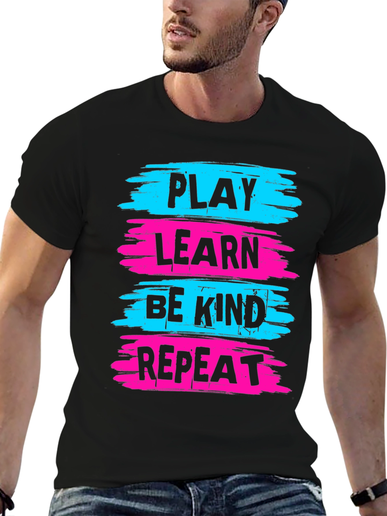 Play Learn Be Kind Repeat T-Shirt