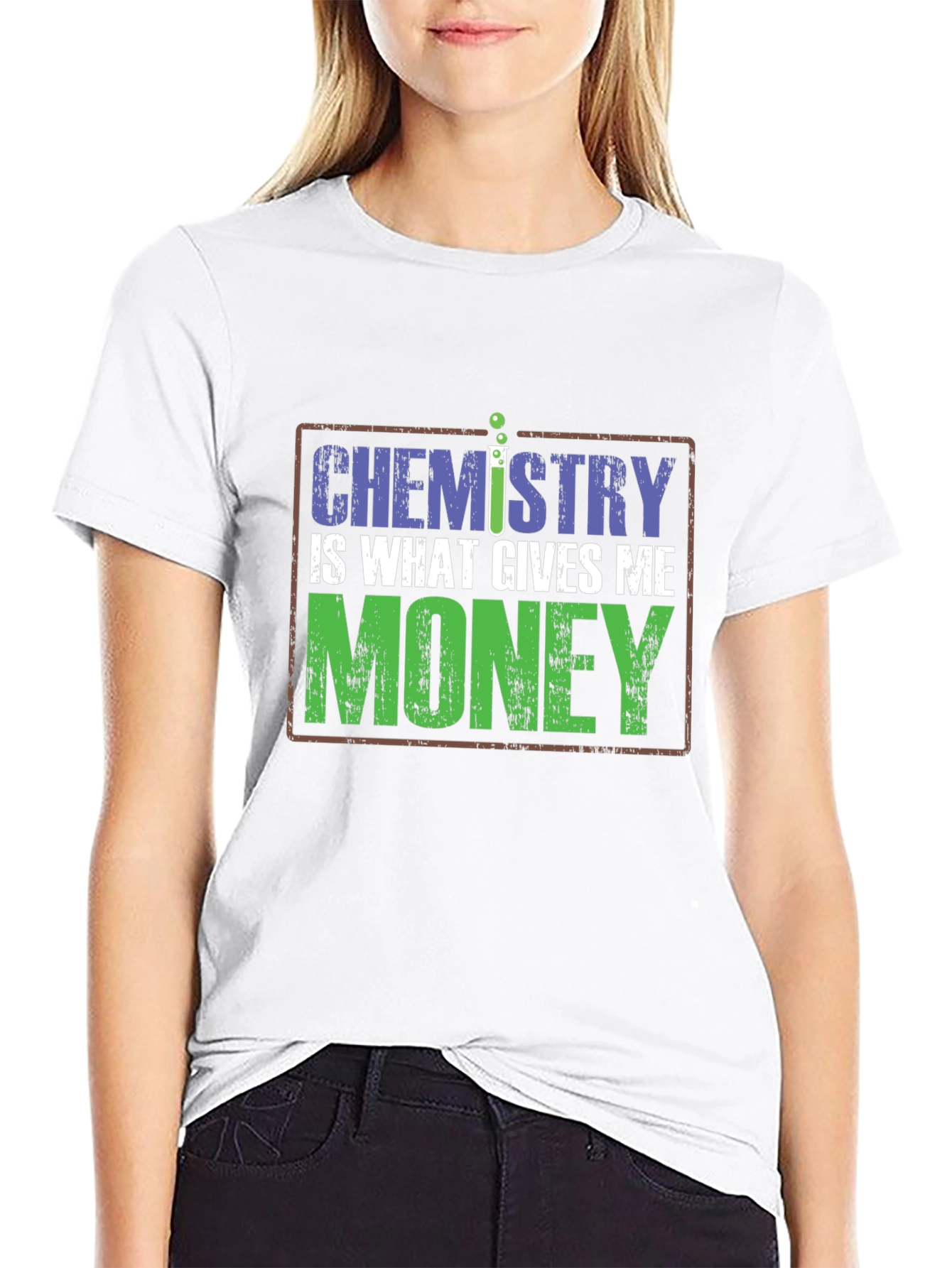 Chemistry Gives Me Money Graphic T-Shirt