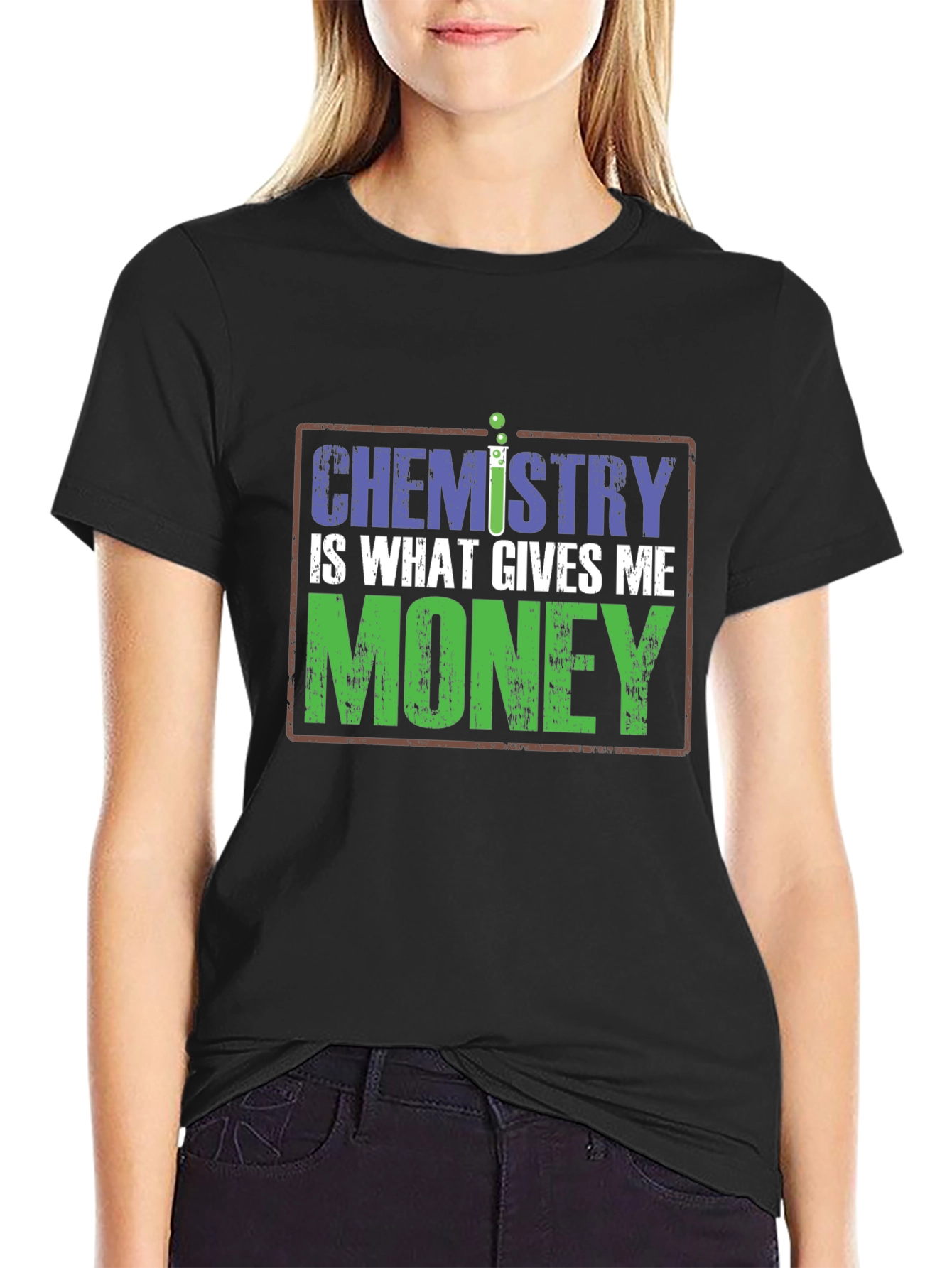 Chemistry Gives Me Money Graphic T-Shirt