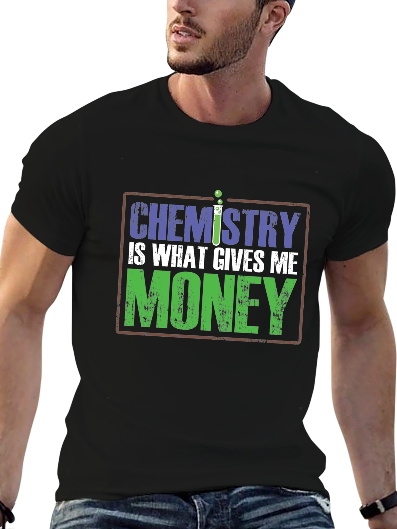 Chemistry Gives Me Money Graphic T-Shirt