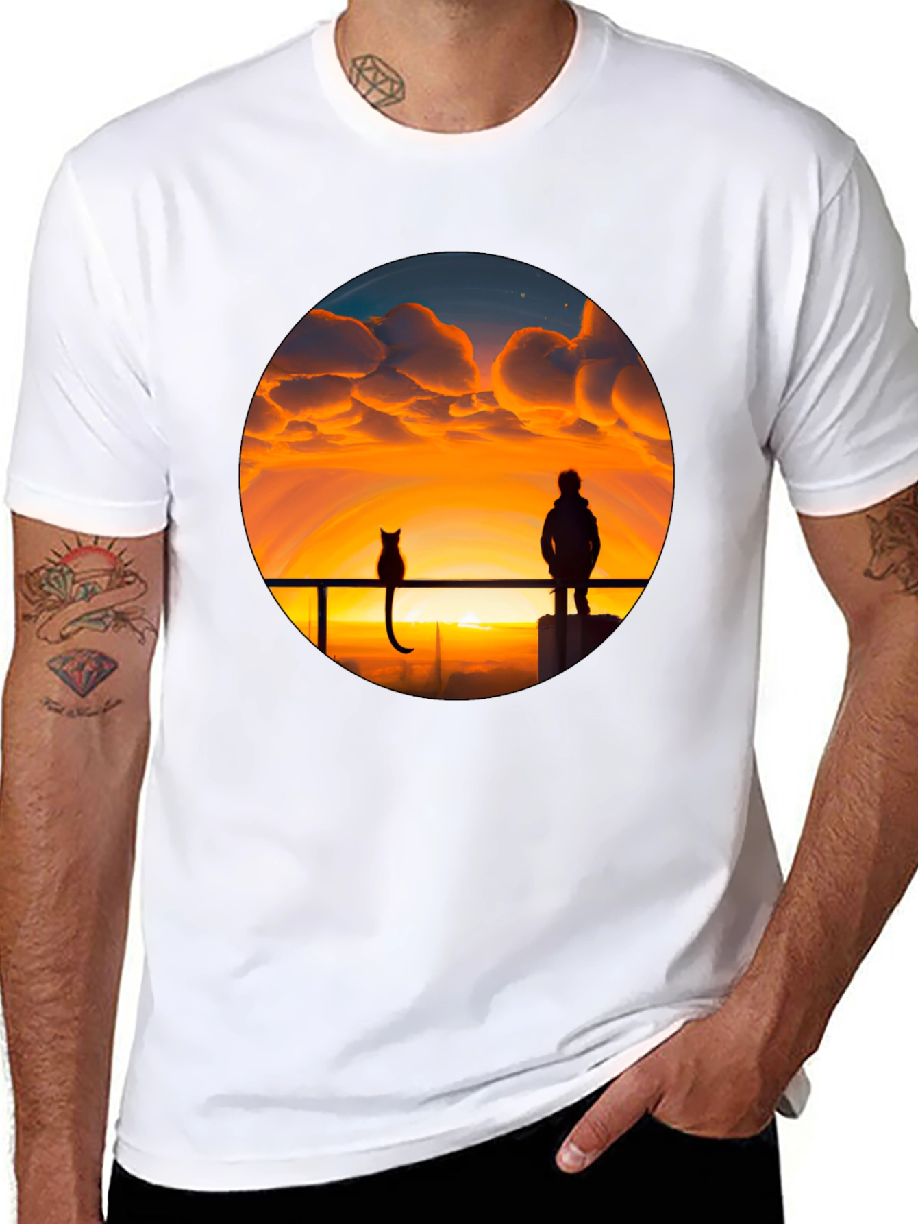 Sunset Companion Tee