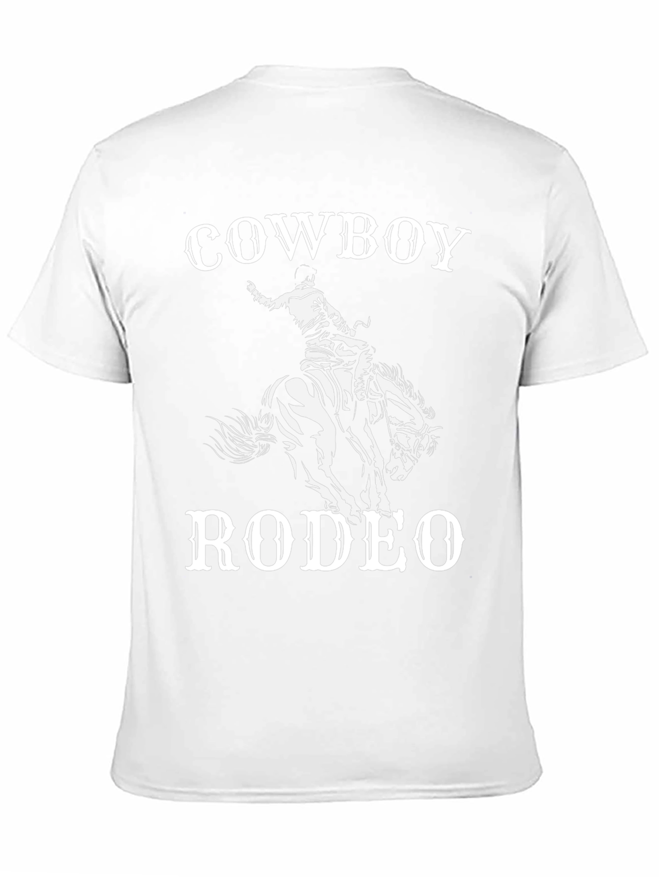 Cowboy Rodeo Graphic Tee - Black