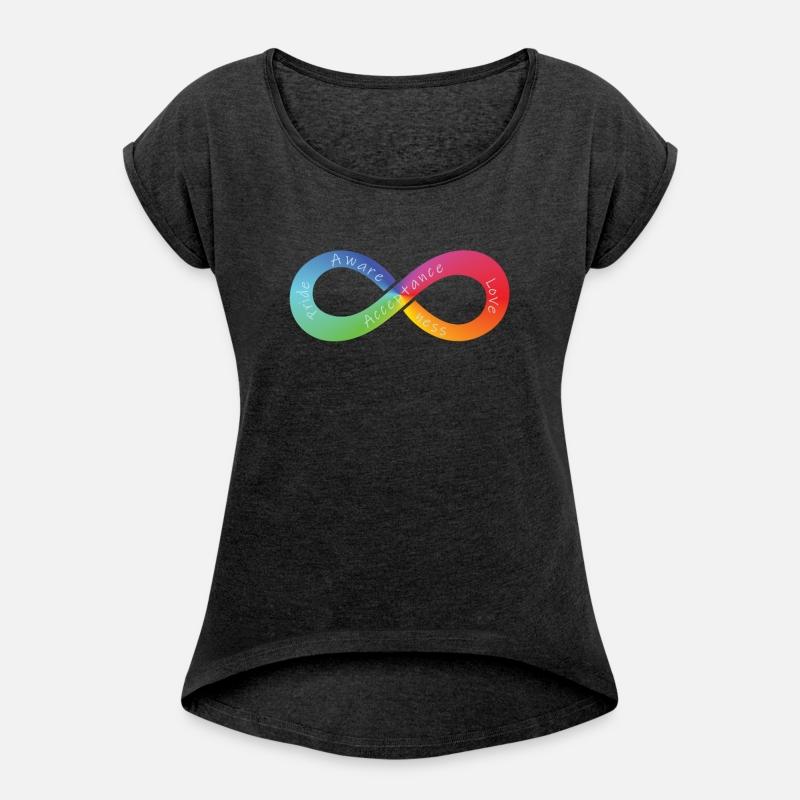 Rainbow Infinity Pride Autism Awareness Love