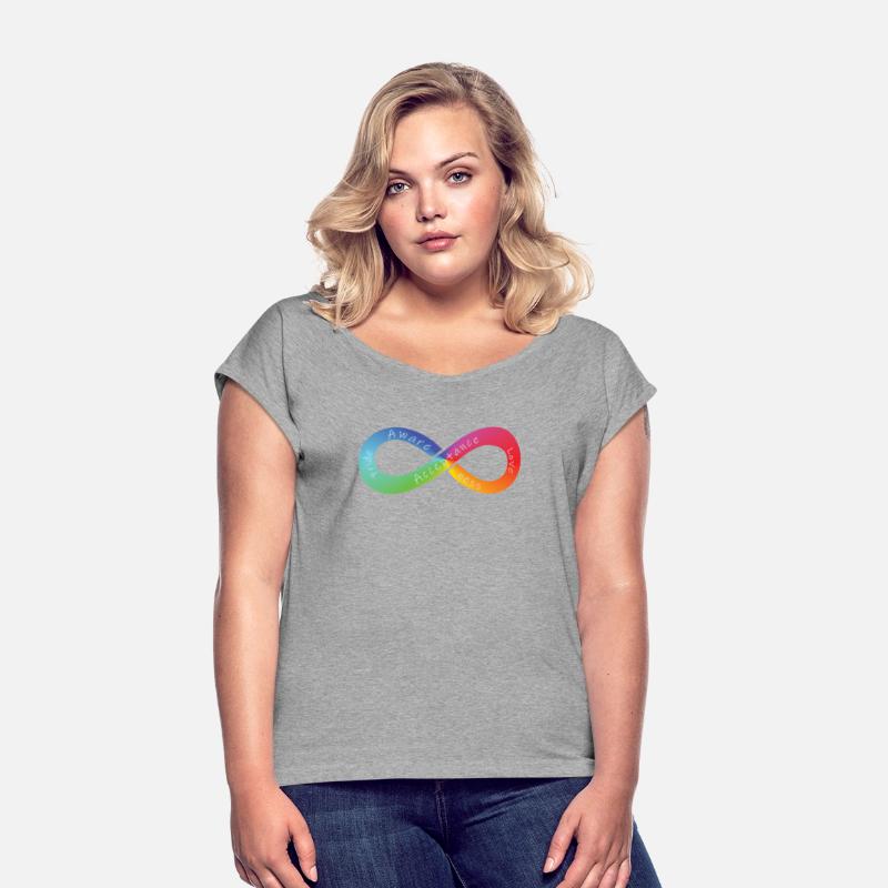 Rainbow Infinity Pride Autism Awareness Love