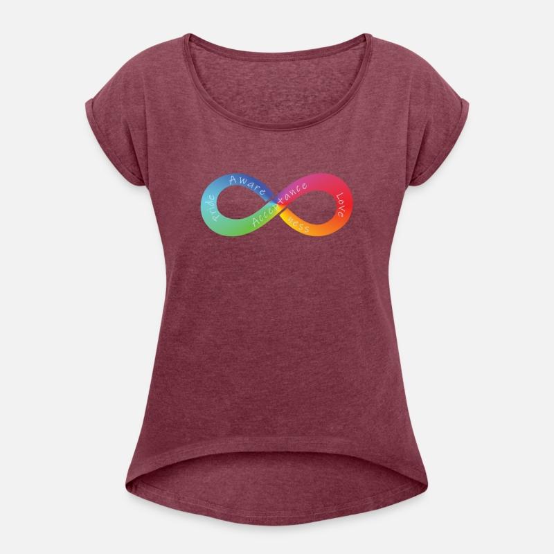 Rainbow Infinity Pride Autism Awareness Love