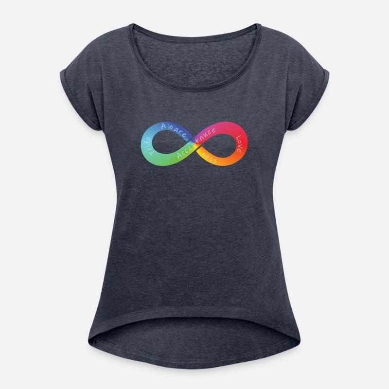 Rainbow Infinity Pride Autism Awareness Love