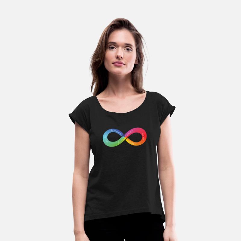 Rainbow Infinity Pride Autism Awareness Love