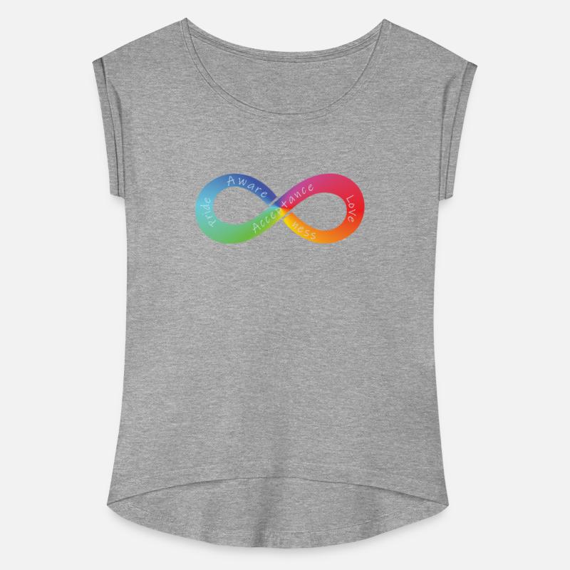 Rainbow Infinity Pride Autism Awareness Love