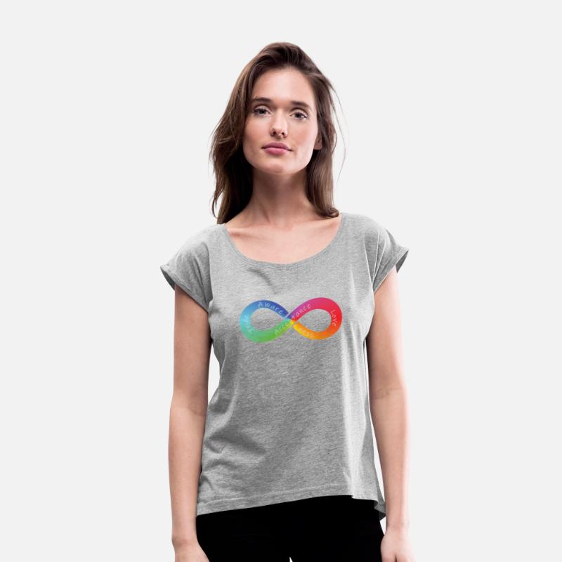 Rainbow Infinity Pride Autism Awareness Love