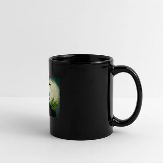 Rastafari Smoking weed painting