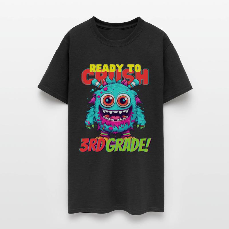 Ready To Crush 3rd grade Monster Back To School