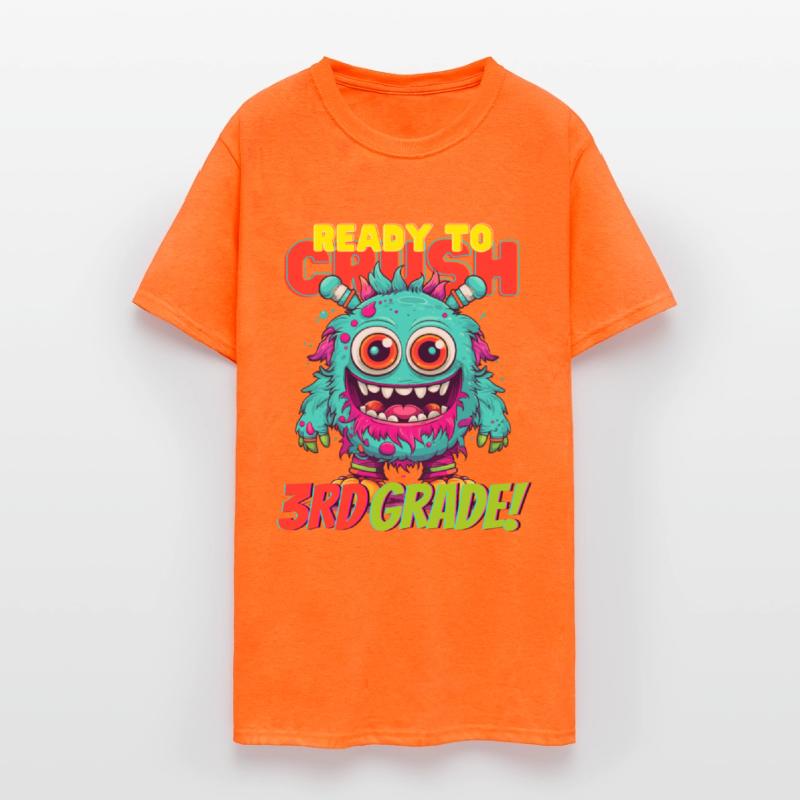 Ready To Crush 3rd grade Monster Back To School