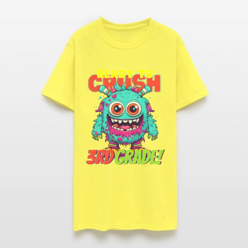 Ready To Crush 3rd grade Monster Back To School