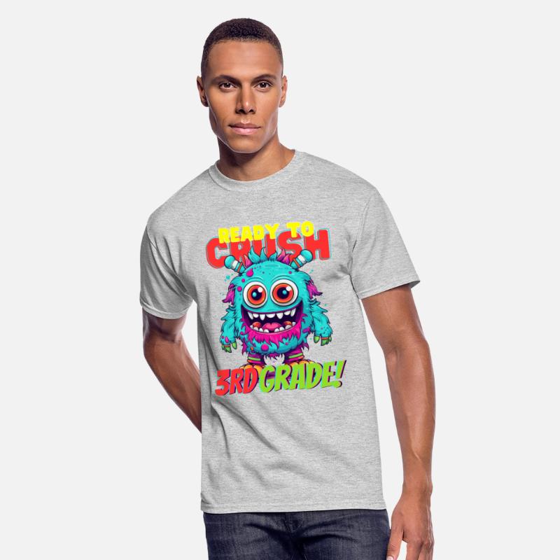 Ready To Crush 3rd grade Monster Back To School