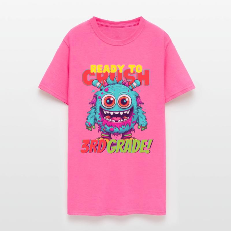 Ready To Crush 3rd grade Monster Back To School