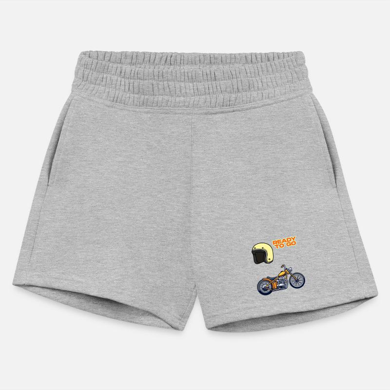 Ready To Go Motorcycle - Vintage Chopper & Helmet